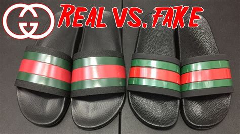 not fake slides gucci|Gucci slides are they real.